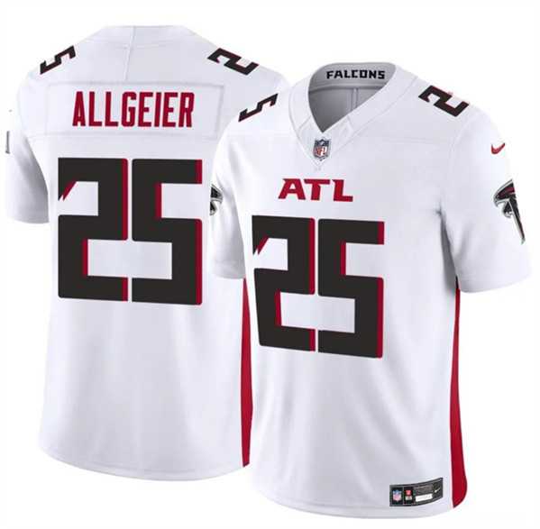 Men & Women & Youth Atlanta Falcons #25 Tyler Allgeier White 2024 F.U.S.E. Vapor Untouchable Limited Stitched Jersey->atlanta falcons->NFL Jersey